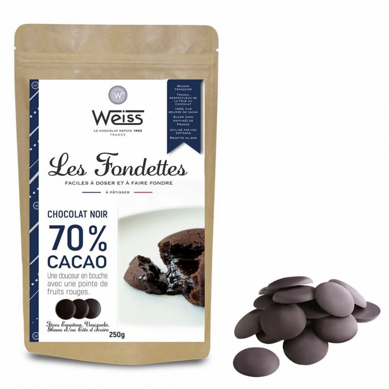 Chocolat noir à patisser (70% cacao)