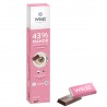 Napolitains - Chocolat au lait pure origine Grenade Mahoë 43% - Réglette de 40 chocolats - 180g
