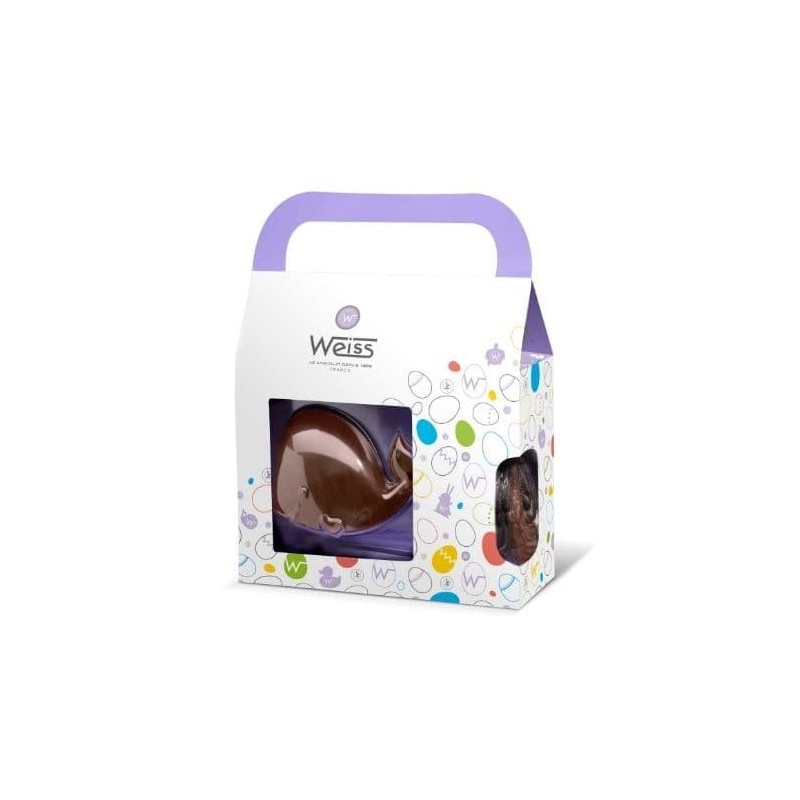 Paulo le Baleineau - Chocolat de Pâques Lait 38% - 190g