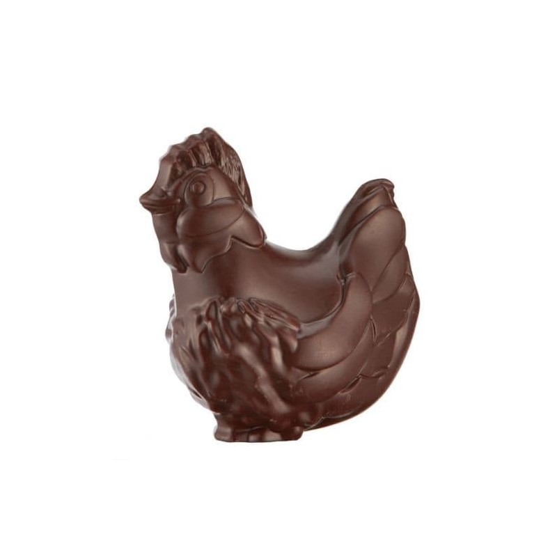 Poule Cocotte - Chocolat de Pâques noir 64% - 380g
