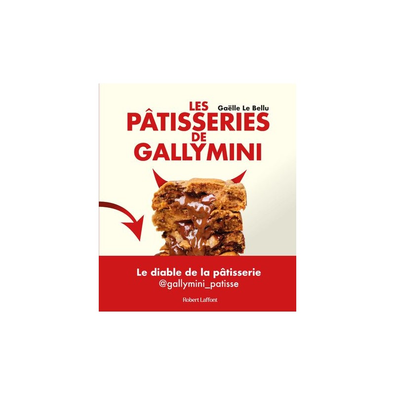 Livres de recettes chocolatées - Les pâtisseries de Gallymini