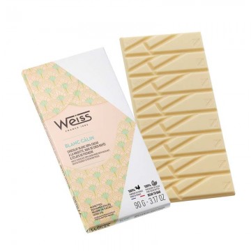 Tablette artisanale chocolat au lait chouchou 38% - Chocolat Weiss