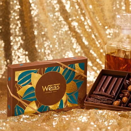 Coffret de chocolat 140 ans - Assortiment de spécialités Weiss - 380g