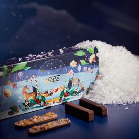 Coffret Fringant - Assortiment chocolat de Noël - 300g