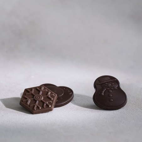 Pochon - Chocolat Bisous de Noël - 200g