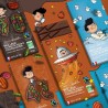 4 tablettes de chocolat Noir et Lait - Collection Nico & les Chocolats