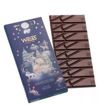 Tablette de chocolat au lait Weiss Chouchou - Les Domaines Qui Montent