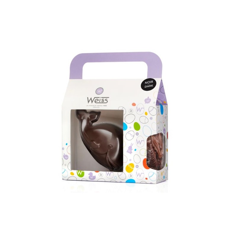 Paulo le Baleineau - Chocolat noir de Pâques 67% - 190g