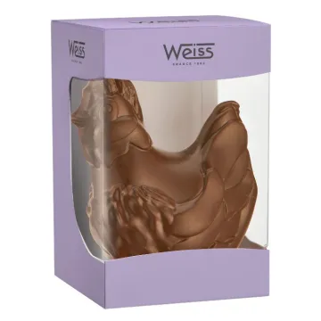 Poule de Pâques - Chocolat au lait 38% - 380g