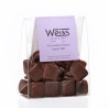 50 Carrés Nougatine - Chocolat noir 62% - 205g
