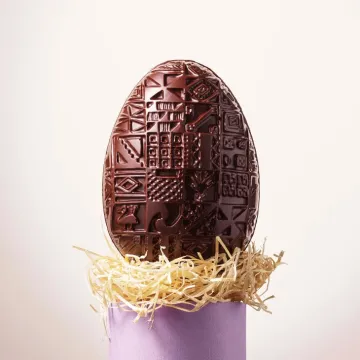 Œuf Weiss - Chocolat de Pâques noir 72% - 500g