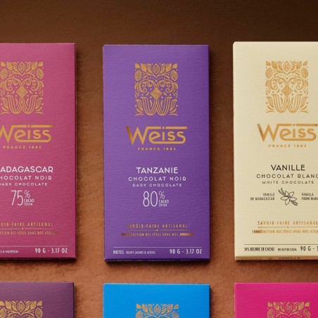Tablette de chocolat Noir 80% - Tanzanie - 90g Tablette de chocolat Noir 80% - Tanzanie - 90g