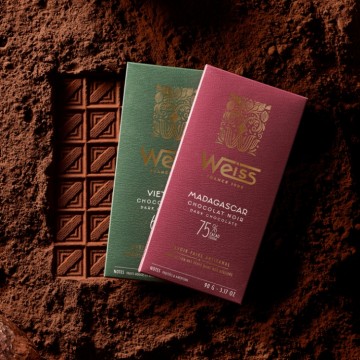 Tablette de chocolat Noir 64% - Vietnam - 90g