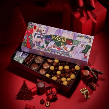 Coffret de chocolats - Trésors de Noël - 340g