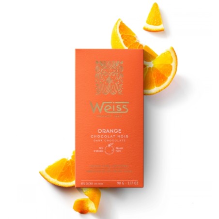 Tablette de chocolat Noir Orange 67% - 90g