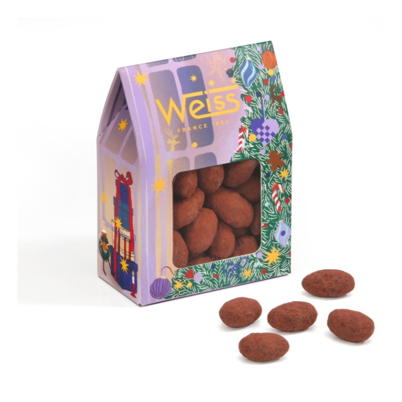 Amandes Praliné Bahianes - Chocolats de Noël - 150g Amandes Praliné Bahianes - Chocolats de Noël - 150g