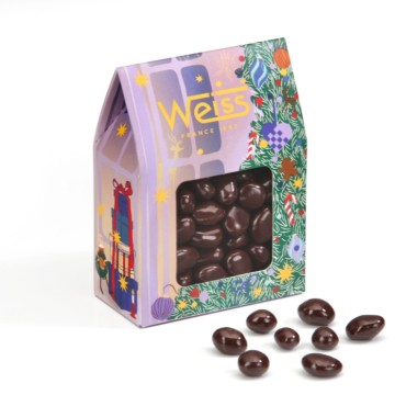 Raisins Turbinés - Chocolat Noir 58% Noël - 180g