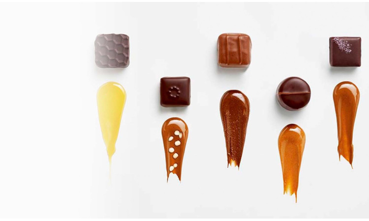 Coffret de bonbons de chocolat Français Weiss