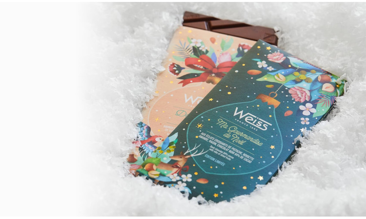 Des idées cadeaux de la Chocolaterie Weiss sous forme de packs gourmands!