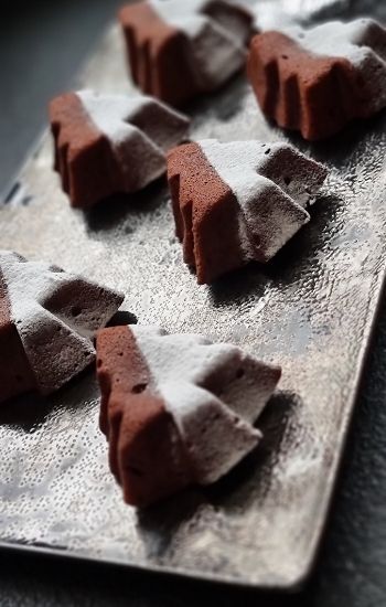Moule à chocolats rigide - Noël + Stylo de glaçage noir