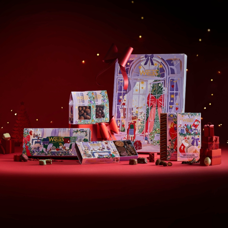 Collection chocolats de Noël