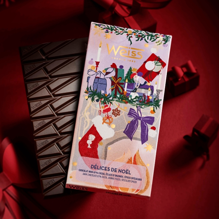 Tablette Chocolat Noël