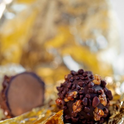 Recette : Truffes chocolat et praliné