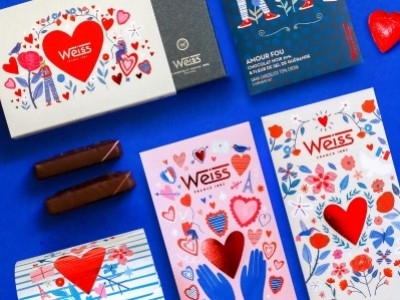 Fête des mères et des pères :  collection limitée de chocolats français