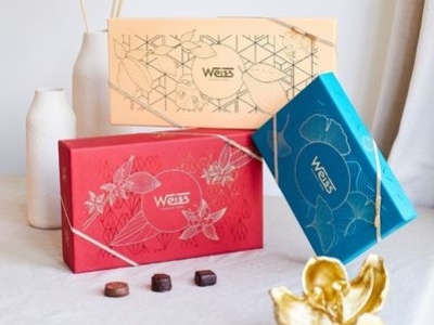 Des coffrets de chocolat remplis des spécialités Weiss